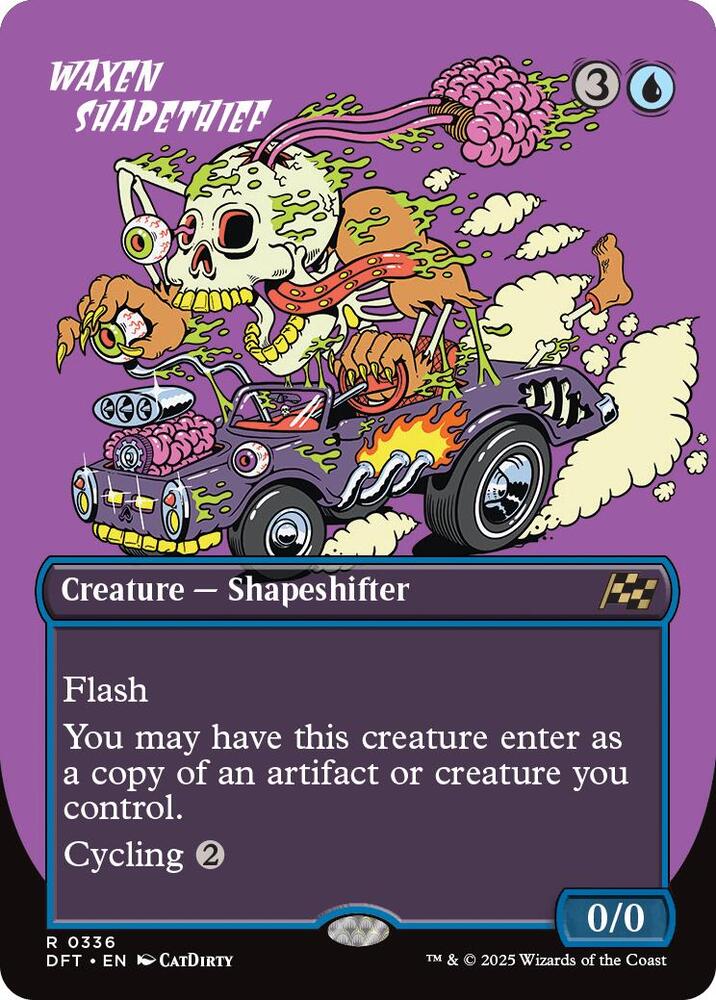 Waxen Shapethief (Borderless) | Aetherdrift #336