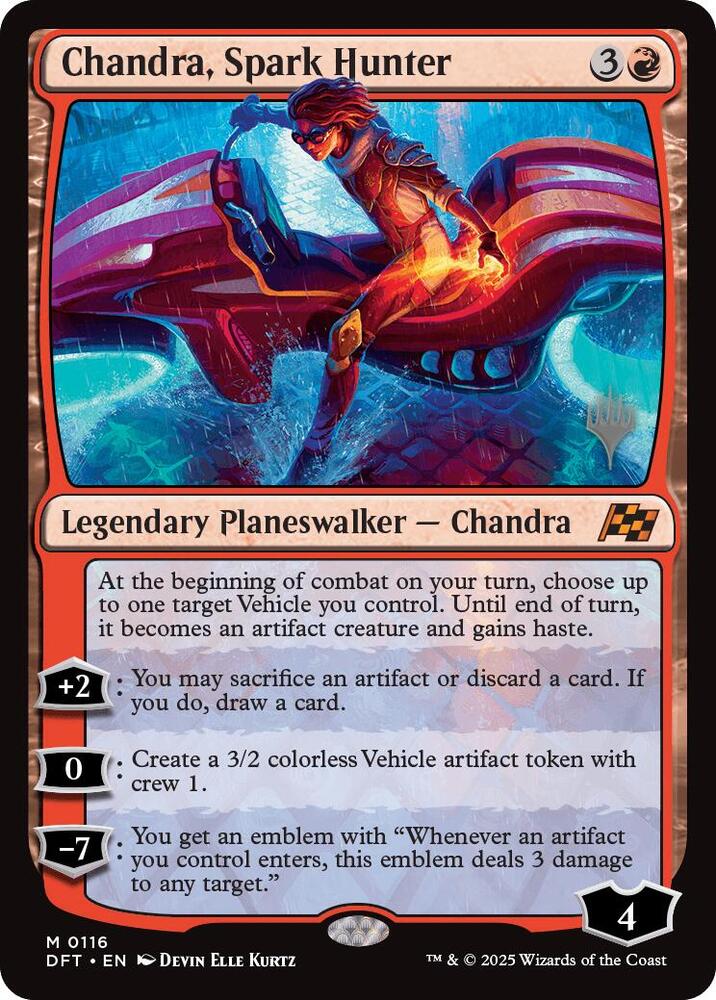 Chandra, Spark Hunter | Promo Pack: Aetherdrift #116