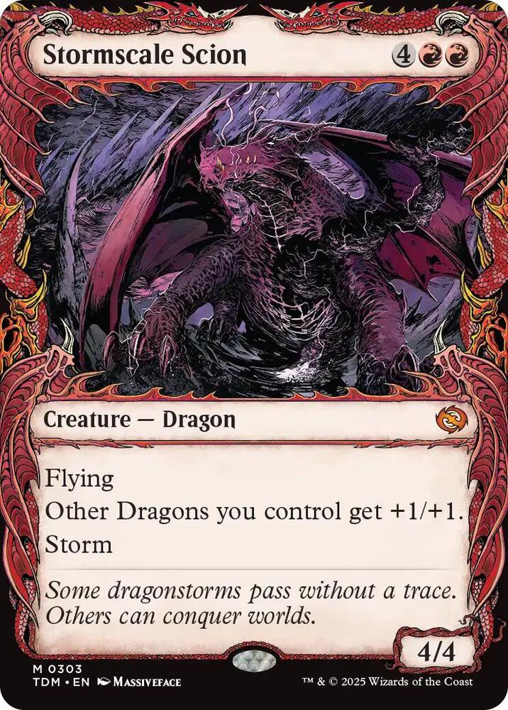 Stormscale Scion (Showcase) | Tarkir: Dragonstorm #303