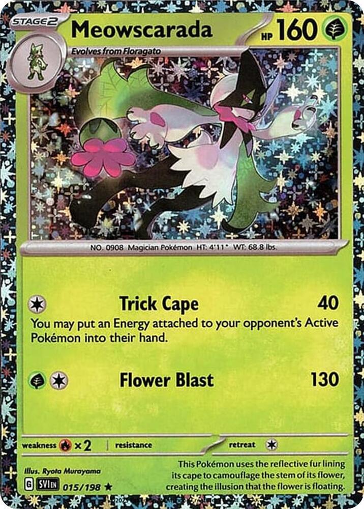 Meowscarada - 015/198 (Sparkle Holo) | Miscellaneous Cards & Products #015/198