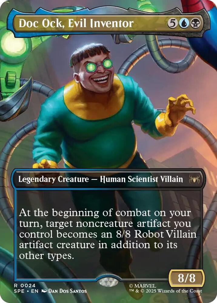 Doc Ock, Evil Inventor (Borderless) | Marvel's Spider-Man: Eternal-Legal #24