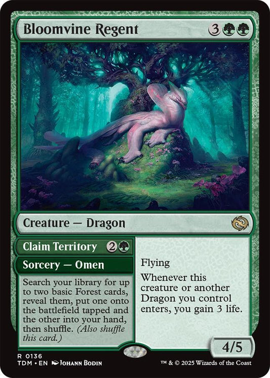 Bloomvine Regent // Claim Territory | Tarkir: Dragonstorm #136