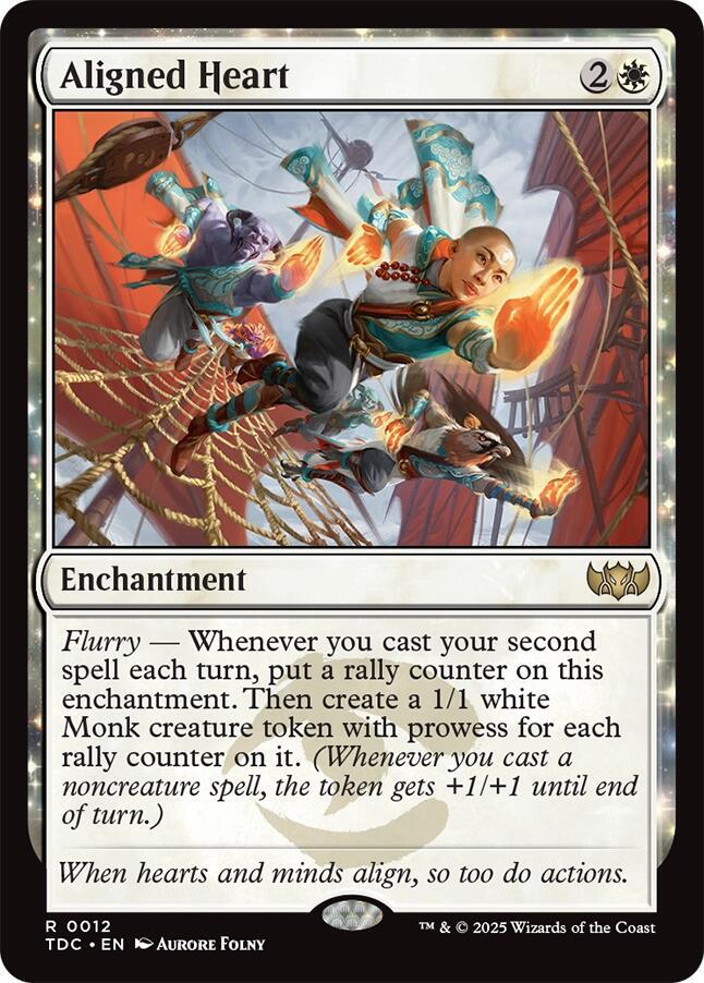 Aligned Heart | Commander: Tarkir: Dragonstorm #12