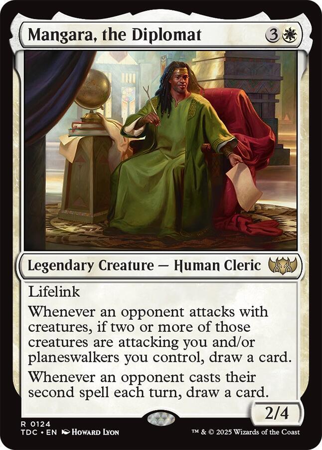 Mangara, the Diplomat | Commander: Tarkir: Dragonstorm #124