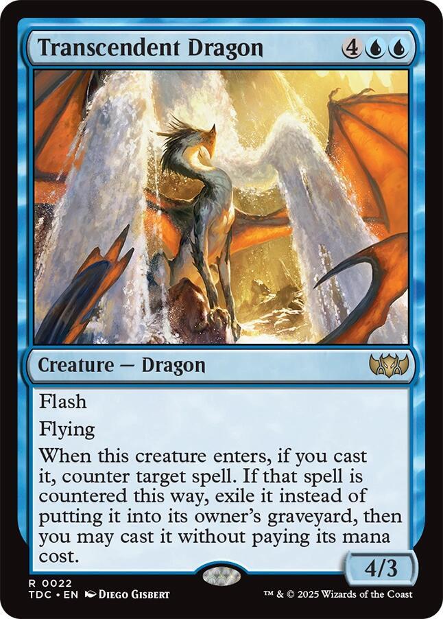Transcendent Dragon | Commander: Tarkir: Dragonstorm #22