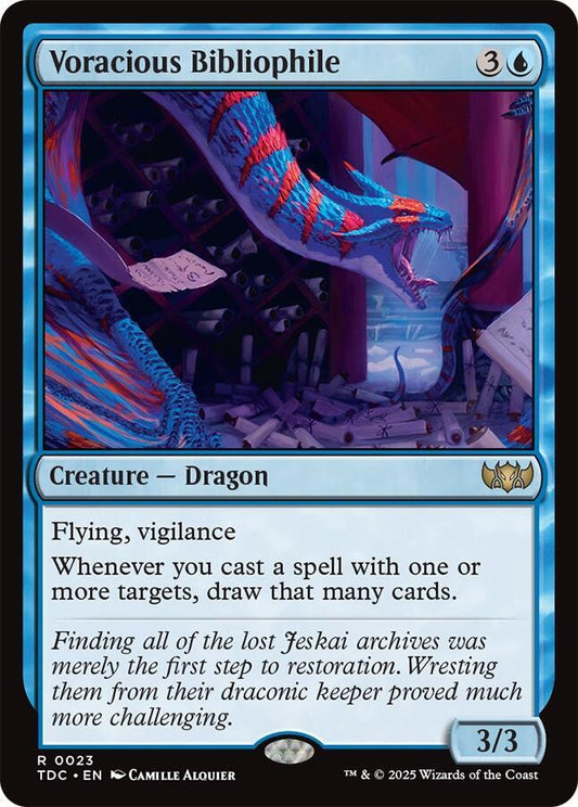 Voracious Bibliophile | Commander: Tarkir: Dragonstorm #23