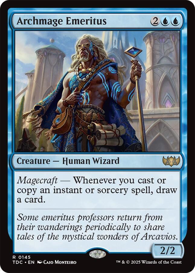 Archmage Emeritus | Commander: Tarkir: Dragonstorm #145
