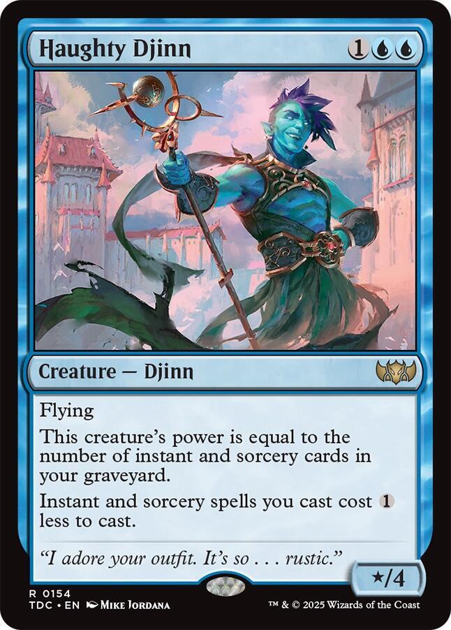 Haughty Djinn | Commander: Tarkir: Dragonstorm #154