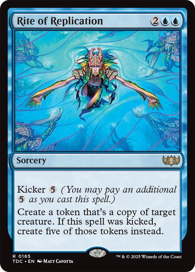 Rite of Replication | Commander: Tarkir: Dragonstorm #165