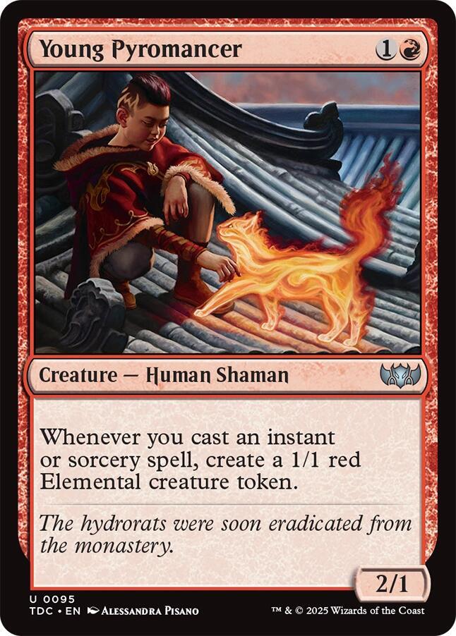 Young Pyromancer | Commander: Tarkir: Dragonstorm #95