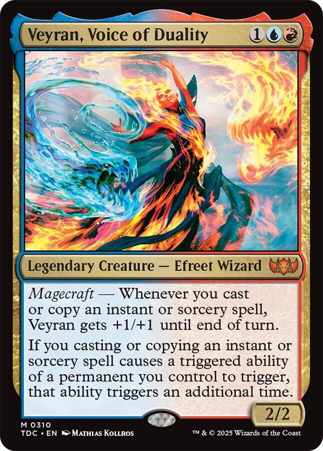 Veyran, Voice of Duality | Commander: Tarkir: Dragonstorm #310