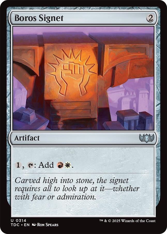 Boros Signet | Commander: Tarkir: Dragonstorm #314