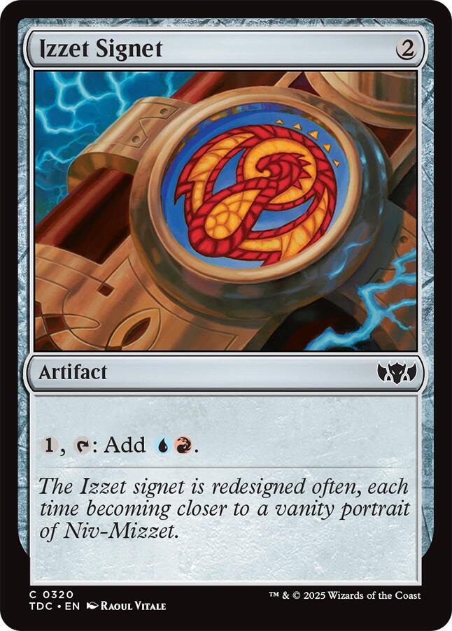 Izzet Signet | Commander: Tarkir: Dragonstorm #320