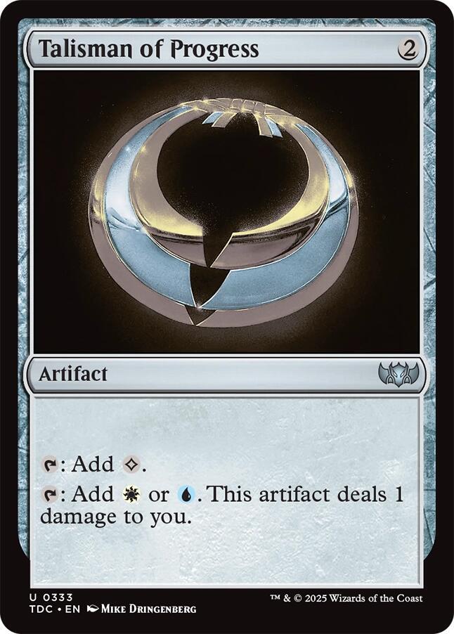 Talisman of Progress | Commander: Tarkir: Dragonstorm #333