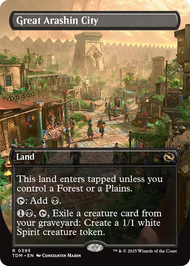 Great Arashin City (Borderless) | Tarkir: Dragonstorm #395