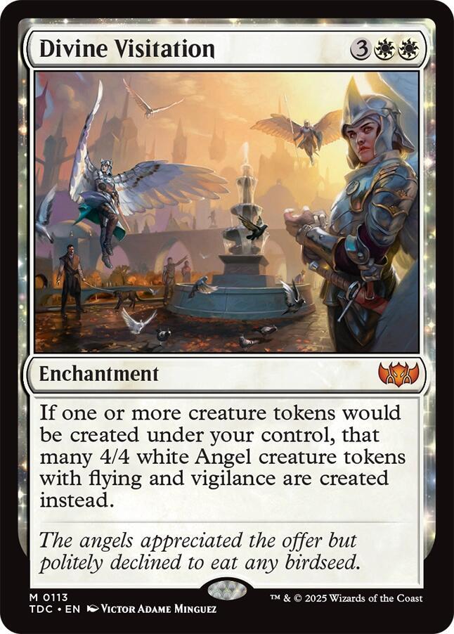 Divine Visitation | Commander: Tarkir: Dragonstorm #113