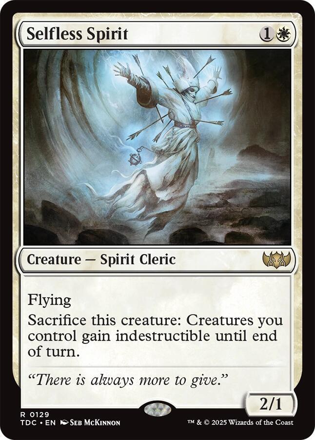 Selfless Spirit | Commander: Tarkir: Dragonstorm #129