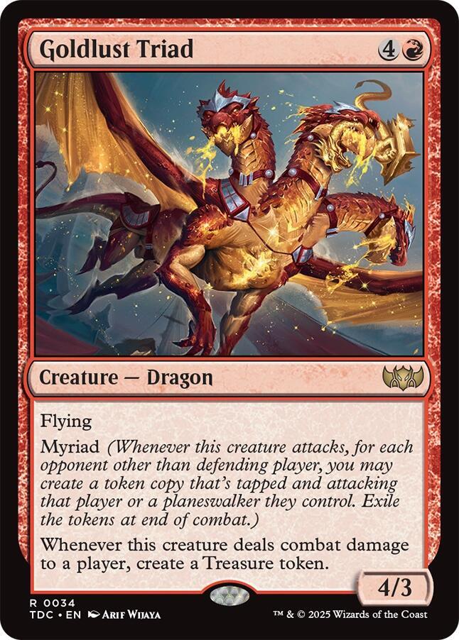 Goldlust Triad | Commander: Tarkir: Dragonstorm #34