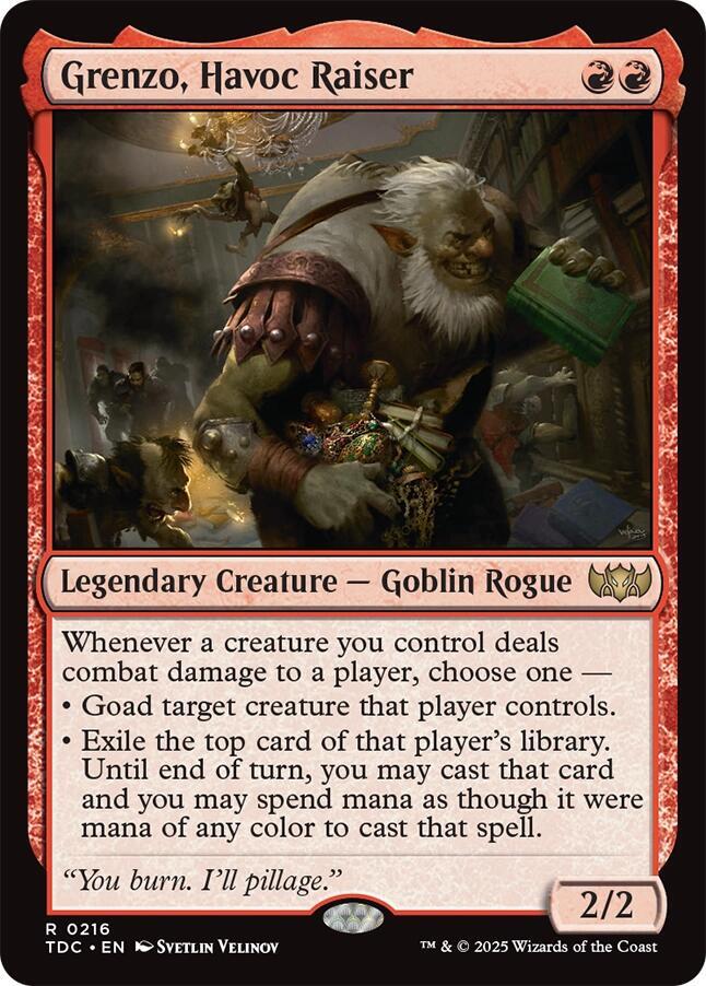 Grenzo, Havoc Raiser | Commander: Tarkir: Dragonstorm #216