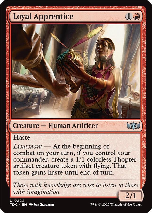 Loyal Apprentice | Commander: Tarkir: Dragonstorm #222