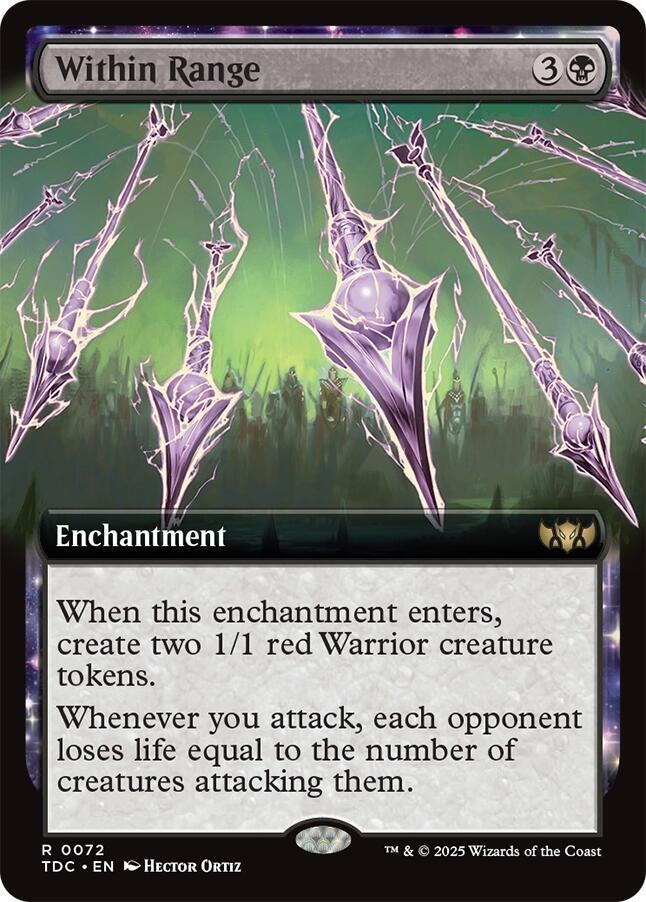 Within Range (Extended Art) | Commander: Tarkir: Dragonstorm #72