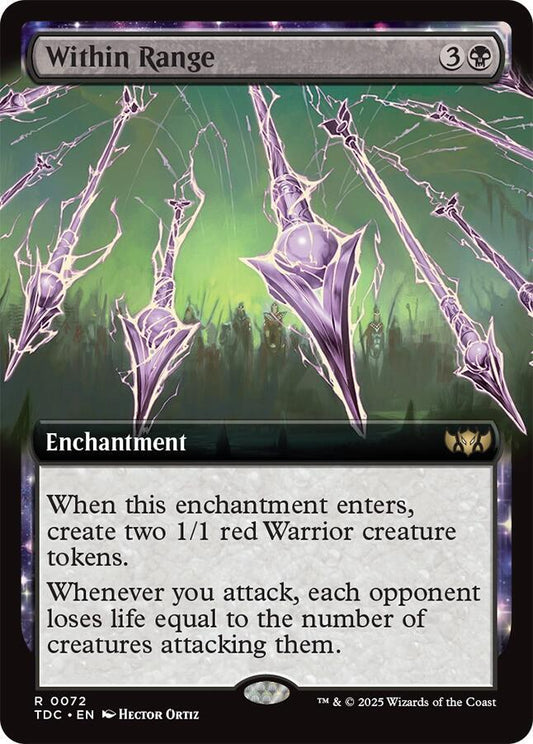 Within Range (Extended Art) | Commander: Tarkir: Dragonstorm #72