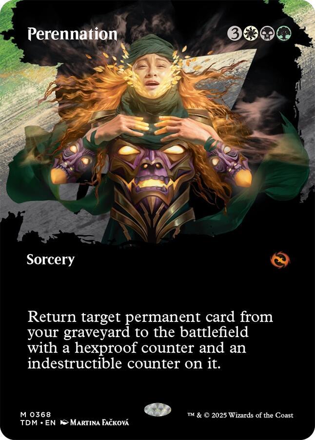 Perennation (Borderless) | Tarkir: Dragonstorm #368
