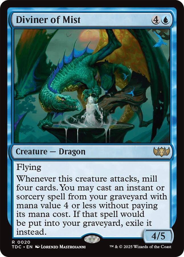 Diviner of Mist | Commander: Tarkir: Dragonstorm #20