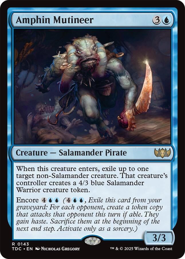 Amphin Mutineer | Commander: Tarkir: Dragonstorm #143