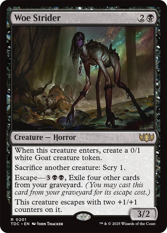 Woe Strider | Commander: Tarkir: Dragonstorm #201