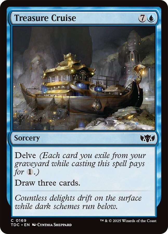 Treasure Cruise | Commander: Tarkir: Dragonstorm #169
