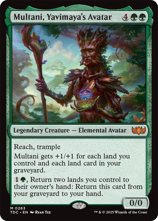 Multani, Yavimaya's Avatar | Commander: Tarkir: Dragonstorm #263