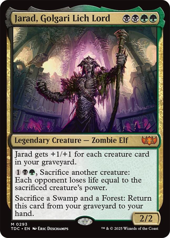 Jarad, Golgari Lich Lord | Commander: Tarkir: Dragonstorm #293