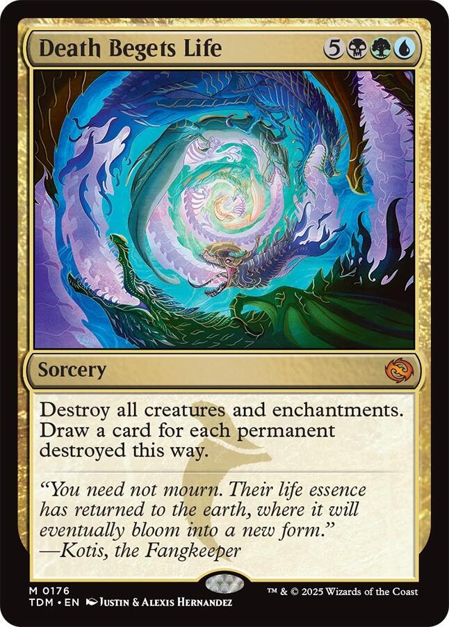 Death Begets Life | Tarkir: Dragonstorm #176