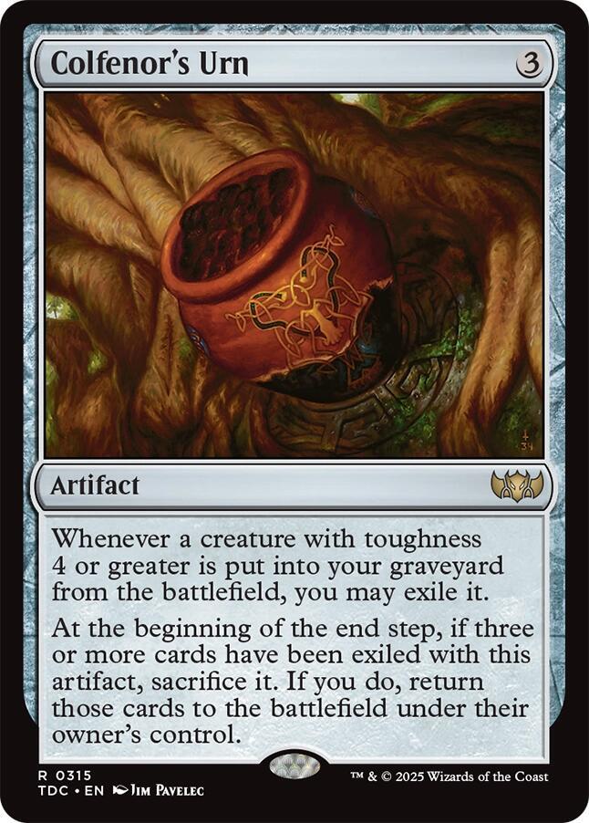 Colfenor's Urn | Commander: Tarkir: Dragonstorm #315