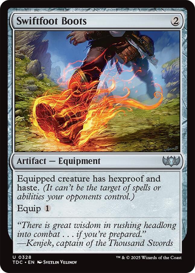Swiftfoot Boots | Commander: Tarkir: Dragonstorm #328