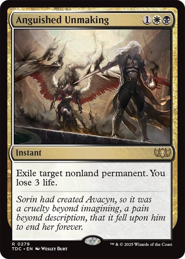 Anguished Unmaking | Commander: Tarkir: Dragonstorm #279