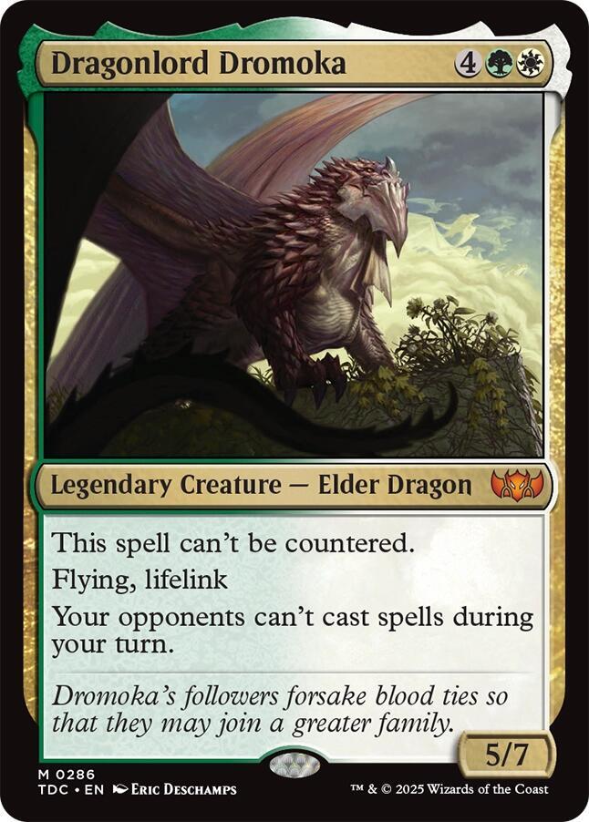 Dragonlord Dromoka | Commander: Tarkir: Dragonstorm #286