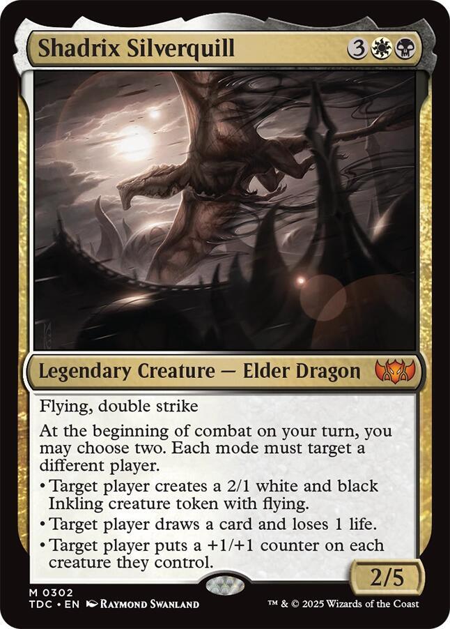 Shadrix Silverquill | Commander: Tarkir: Dragonstorm #302