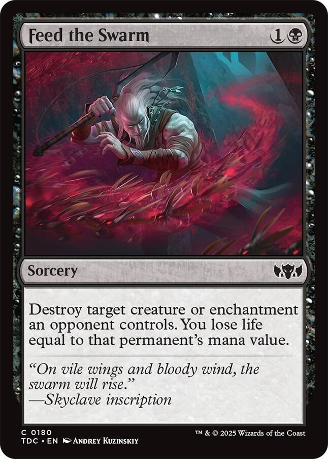 Feed the Swarm | Commander: Tarkir: Dragonstorm #180