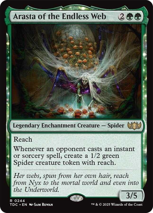 Arasta of the Endless Web | Commander: Tarkir: Dragonstorm #244