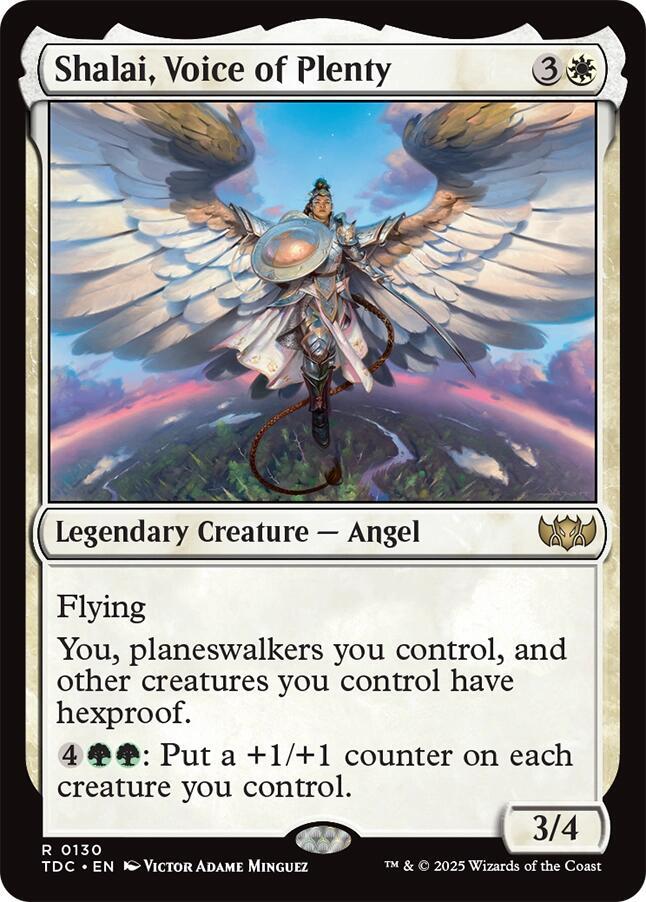 Shalai, Voice of Plenty | Commander: Tarkir: Dragonstorm #130
