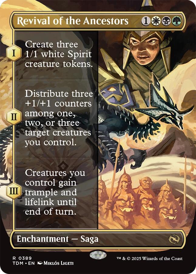 Revival of the Ancestors (Borderless) | Tarkir: Dragonstorm #389