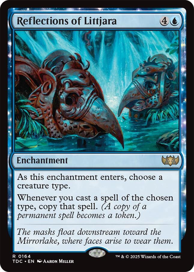 Reflections of Littjara | Commander: Tarkir: Dragonstorm #164