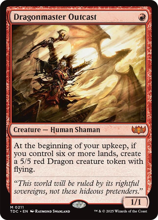 Dragonmaster Outcast | Commander: Tarkir: Dragonstorm #211