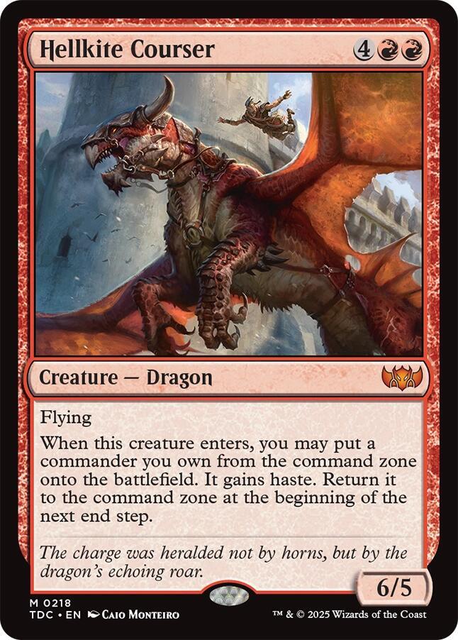 Hellkite Courser | Commander: Tarkir: Dragonstorm #218