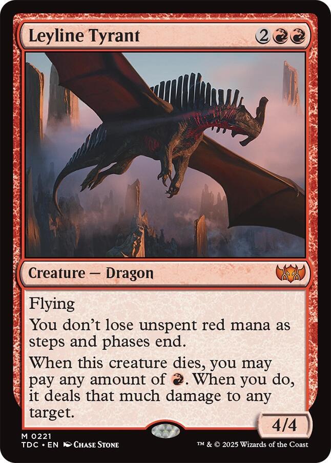 Leyline Tyrant | Commander: Tarkir: Dragonstorm #221