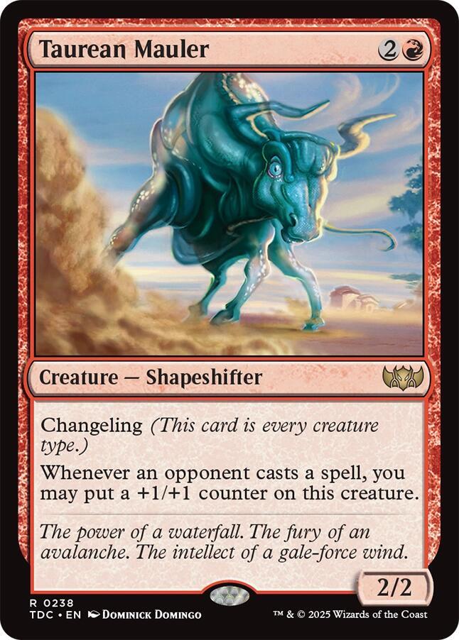 Taurean Mauler | Commander: Tarkir: Dragonstorm #238