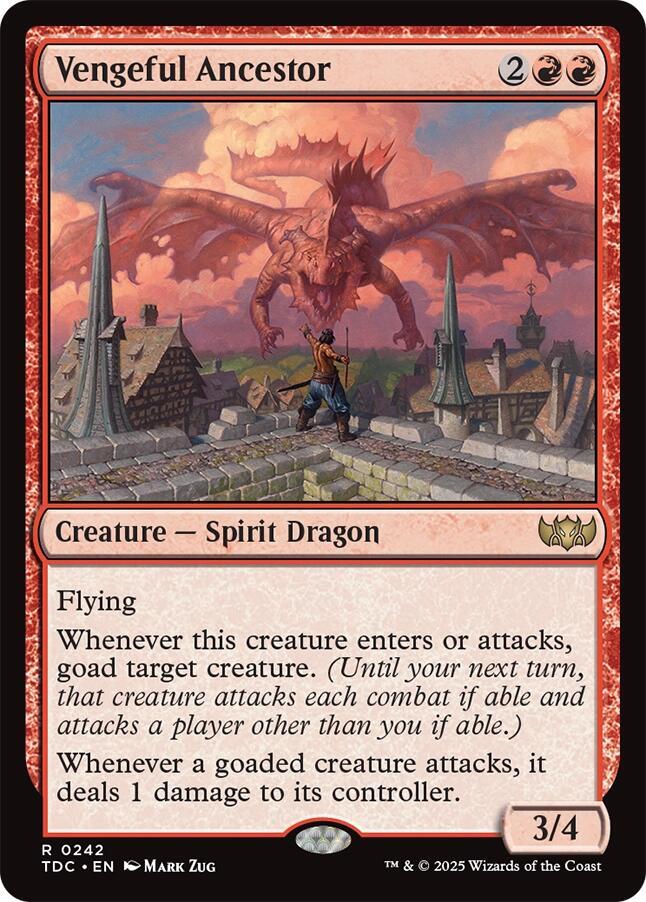 Vengeful Ancestor | Commander: Tarkir: Dragonstorm #242
