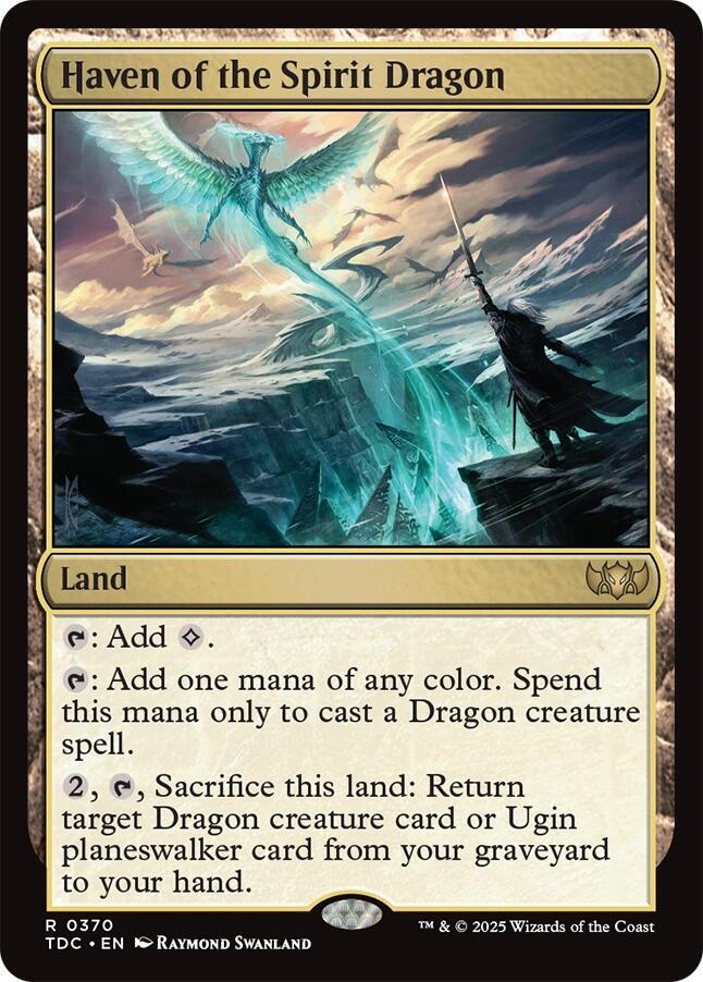 Haven of the Spirit Dragon | Commander: Tarkir: Dragonstorm #370